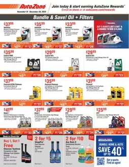AutoZone catalogue in Pigeon Forge TN | Great offer for all customers | 2025-11-18T00:00:00.000Z - 2025-12-29T00:00:00.000Z