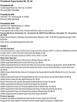 Presidente catalogue | Great offer for all customers | 2025-11-19T00:00:00.000Z - 2025-11-25T00:00:00.000Z