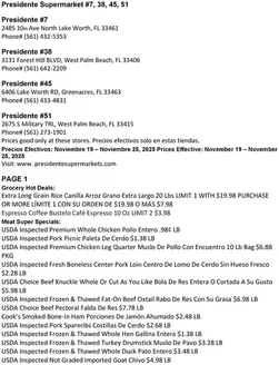 Presidente catalogue | Top offers for smart savers | 2025-11-19T00:00:00.000Z - 2025-11-25T00:00:00.000Z