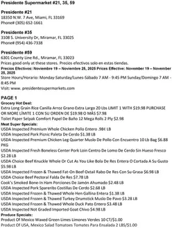 Presidente catalogue | Great offer for bargain hunters | 2025-11-19T00:00:00.000Z - 2025-11-25T00:00:00.000Z