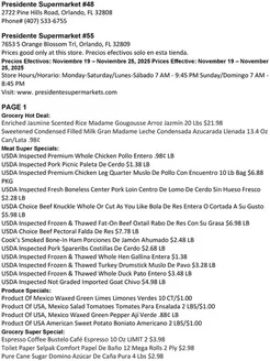 Presidente catalogue | New offers to discover | 2025-11-19T00:00:00.000Z - 2025-11-25T00:00:00.000Z