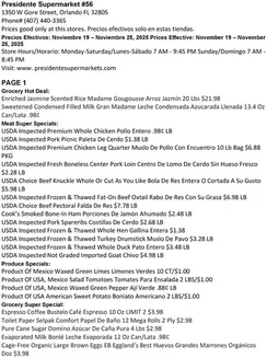 Presidente catalogue | Save now with our deals | 2025-11-19T00:00:00.000Z - 2025-11-25T00:00:00.000Z