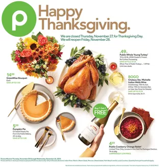 Publix catalogue | Publix weekly ad | 2025-11-20T00:00:00.000Z - 2025-11-26T00:00:00.000Z
