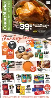 County Market catalogue in Springfield IL | Our best bargains | 2025-11-19T00:00:00.000Z - 2025-11-27T00:00:00.000Z