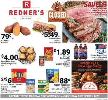 Redner's Warehouse catalogue in Dover DE | On Sale November_20_S61 | 2025-11-20T00:00:00.000Z - 2025-11-26T00:00:00.000Z