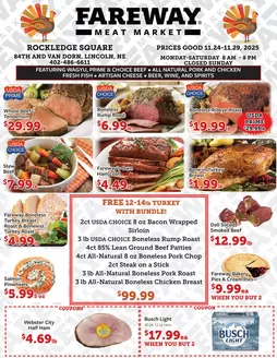 Fareway catalogue in Lewiston NY | Top deals for all customers | 2025-11-24T00:00:00.000Z - 2025-11-29T00:00:00.000Z