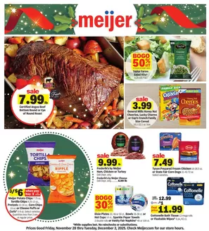 Meijer catalogue in Monetta SC | Discounts and promotions | 2025-11-28T00:00:00.000Z - 2025-12-02T00:00:00.000Z