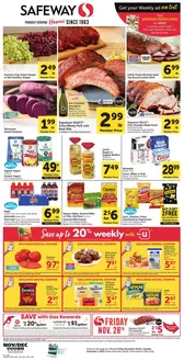 Safeway catalogue in Springtown TX | Our best bargains | 2025-11-28T00:00:00.000Z - 2025-12-02T00:00:00.000Z