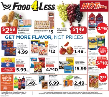 Food 4 Less catalogue | Our best deals for you | 2025-11-28T00:00:00.000Z - 2025-12-02T00:00:00.000Z