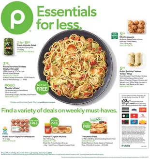 Publix catalogue in Cottondale FL | New offers to discover | 2025-11-28T00:00:00.000Z - 2025-12-02T00:00:00.000Z
