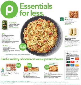 Publix catalogue in Cottondale FL | Attractive special offers for everyone | 2025-11-28T00:00:00.000Z - 2025-12-03T00:00:00.000Z