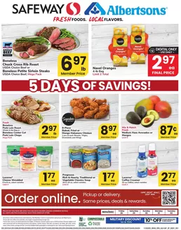 Safeway catalogue in Cottondale FL | Offers for bargain hunters | 2025-11-28T00:00:00.000Z - 2025-12-02T00:00:00.000Z