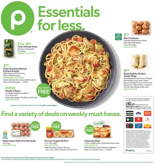 Publix catalogue in Edgefield SC | Our best deals for you | 2025-11-28T00:00:00.000Z - 2025-12-02T00:00:00.000Z