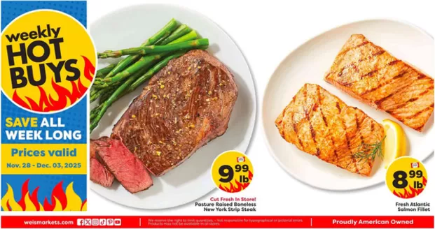 Weis Markets catalogue | Weekly Ads Weis Markets | 2025-11-28T00:00:00.000Z - 2026-01-01T00:00:00.000Z