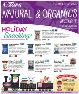 Tops catalogue in Rochester NY | Tops Natural & Organics Spotlight | 2025-11-30T00:00:00.000Z - 2026-01-03T00:00:00.000Z