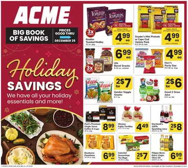 ACME catalogue in Thornton PA | Acme Markets - BBS | 2025-11-28T00:00:00.000Z - 2025-12-25T00:00:00.000Z