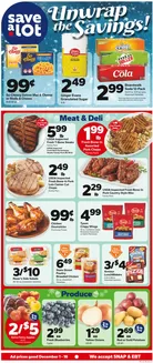 Save a Lot catalogue in Cedar Hill TN | Current bargains and offers | 2025-12-01T00:00:00.000Z - 2025-12-16T00:00:00.000Z