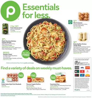 Publix catalogue in Redondo Beach CA | Current special promotions | 2025-11-28T00:00:00.000Z - 2025-12-02T00:00:00.000Z