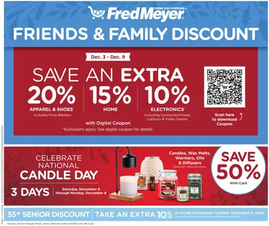 Fred Meyer catalogue in Trumbull CT | Current special promotions | 2025-12-03T00:00:00.000Z - 2025-12-09T00:00:00.000Z
