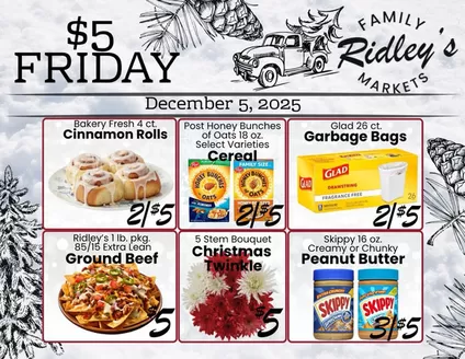 Ridley's Family Markets catalogue in Palmetto FL | Ridley's Family Markets weekly ad | 2025-12-02T00:00:00.000Z - 2025-12-08T00:00:00.000Z