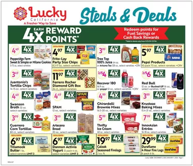 Lucky Supermarkets catalogue in San Jose CA | Online Savings Guide | 2025-12-03T00:00:00.000Z - 2026-01-01T00:00:00.000Z