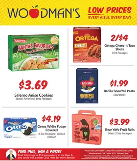 Woodman's catalogue | Our best offers for you | 2025-12-04T00:00:00.000Z - 2025-12-10T00:00:00.000Z