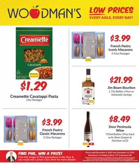 Woodman's catalogue | Current special promotions | 2025-12-04T00:00:00.000Z - 2025-12-10T00:00:00.000Z