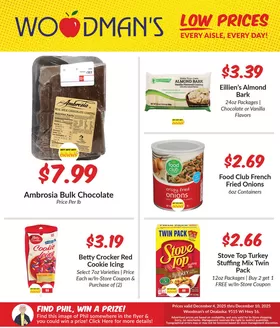 Woodman's catalogue | Save now with our deals | 2025-12-04T00:00:00.000Z - 2025-12-10T00:00:00.000Z