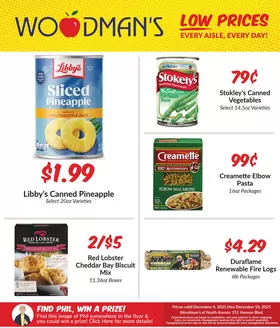 Woodman's catalogue | Exclusive bargains | 2025-12-04T00:00:00.000Z - 2025-12-10T00:00:00.000Z