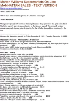 Morton Williams catalogue in New York | Top deals for all customers | 2025-12-05T00:00:00.000Z - 2025-12-11T00:00:00.000Z