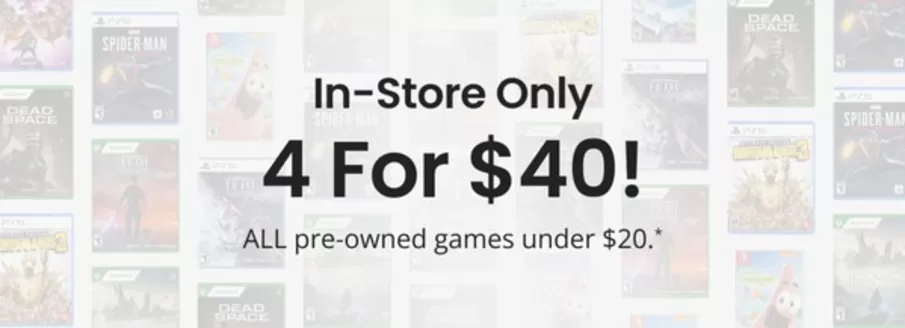 Game Stop catalogue in Nephi UT | Game Stop weekly ad | 2025-12-07T00:00:00.000Z - 2025-12-21T00:00:00.000Z