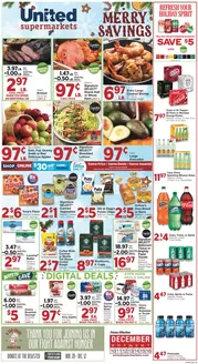 United Supermarkets catalogue in Plymouth Meeting PA | Offers for bargain hunters | 2025-12-09T00:00:00.000Z - 2025-12-16T00:00:00.000Z