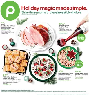 Publix catalogue in Cheyenne WY | Offers for bargain hunters | 2025-12-11T00:00:00.000Z - 2025-12-17T00:00:00.000Z