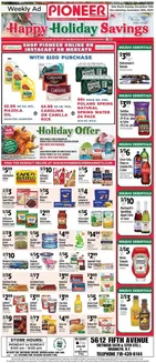 Pioneer Supermarkets catalogue | Offers for bargain hunters | 2025-12-14T00:00:00.000Z - 2025-12-20T00:00:00.000Z