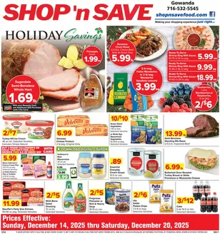Shop 'n Save catalogue in Bowie MD | Exclusive bargains | 2025-12-14T00:00:00.000Z - 2025-12-20T00:00:00.000Z