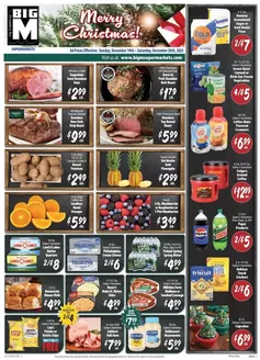 BigM Supermarkets catalogue in Bowie MD | Weekly Specials | 2025-12-14T00:00:00.000Z - 2025-12-20T00:00:00.000Z
