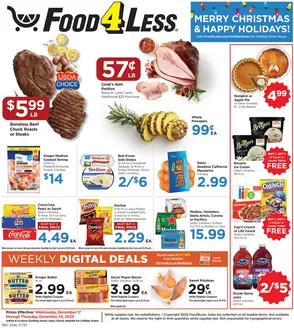 Food 4 Less catalogue in Atascadero CA | Attractive special offers for everyone | 2025-12-17T00:00:00.000Z - 2025-12-25T00:00:00.000Z