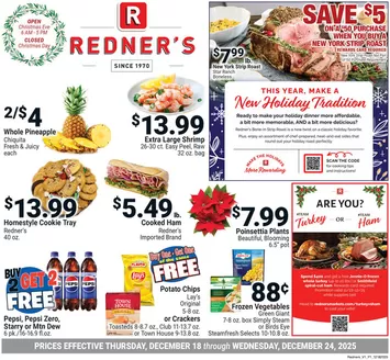 Redner's Warehouse catalogue in Fredericksburg PA | On Sale December_18_S19 | 2025-12-18T00:00:00.000Z - 2025-12-24T00:00:00.000Z