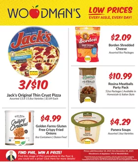 Woodman's catalogue in North Aurora IL | Great offer for bargain hunters | 2025-12-18T00:00:00.000Z - 2025-12-24T00:00:00.000Z