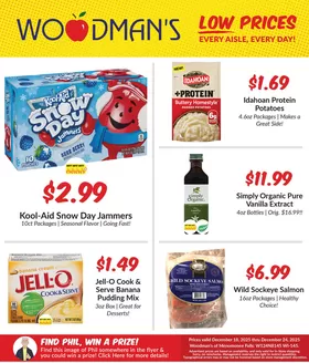 Woodman's catalogue in North Aurora IL | Exclusive bargains | 2025-12-18T00:00:00.000Z - 2025-12-24T00:00:00.000Z