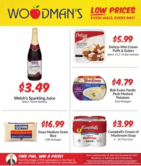 Woodman's catalogue in Keyser WV | Current special promotions | 2025-12-18T00:00:00.000Z - 2025-12-24T00:00:00.000Z