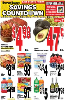 Super Saver catalogue in Lincoln NE | Current deals and offers | 2025-12-26T00:00:00.000Z - 2026-01-01T00:00:00.000Z