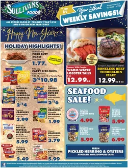 Sullivan's Foods  catalogue in Mendota IL | Great discounts on selected products | 2025-12-26T00:00:00.000Z - 2026-01-01T00:00:00.000Z