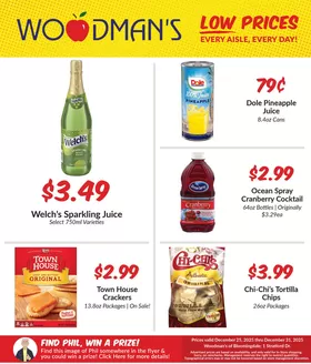 Woodman's catalogue in Lakemoor IL | Current deals and offers | 2025-12-25T00:00:00.000Z - 2025-12-31T00:00:00.000Z