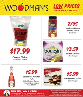 Woodman's catalogue in Lakemoor IL | Great offer for bargain hunters | 2025-12-25T00:00:00.000Z - 2025-12-31T00:00:00.000Z