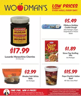 Woodman's catalogue in Lakemoor IL | Exclusive bargains | 2025-12-25T00:00:00.000Z - 2025-12-31T00:00:00.000Z