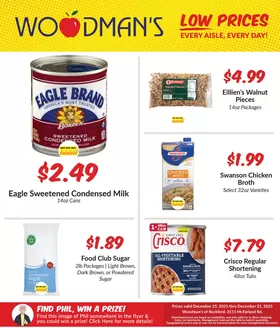 Woodman's catalogue in Lakemoor IL | Wide range of offers | 2025-12-25T00:00:00.000Z - 2025-12-31T00:00:00.000Z