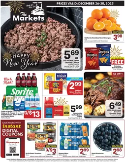The Markets catalogue in Neptune Beach FL | The Markets weekly ad | 2025-12-26T00:00:00.000Z - 2025-12-30T00:00:00.000Z