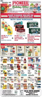 Pioneer Supermarkets catalogue | Top deals and discounts | 2025-12-28T00:00:00.000Z - 2026-01-03T00:00:00.000Z