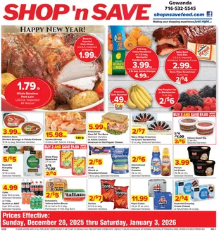 Shop 'n Save catalogue | Our best offers for you | 2025-12-28T00:00:00.000Z - 2026-01-03T00:00:00.000Z